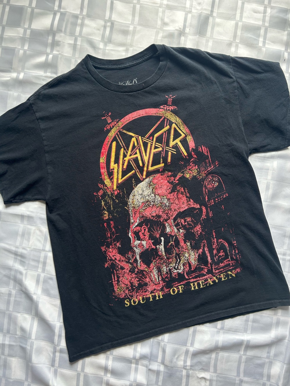 Slayer 'South of Heaven' Black Graphic Band Tee